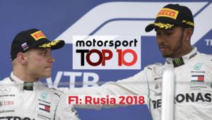 Top10 F1 GP de Rusia 2018