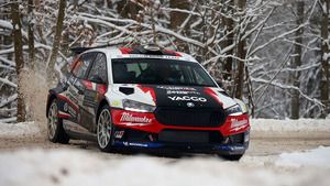 Erik Cais - Testy przed Rajdem Monte Carlo 2023