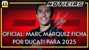 Oficial: Marc Márquez ficha por el equipo de fábrica de Ducati para MotoGP 2025