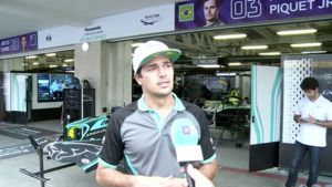 Nelson Piquet Jr. Jaguar Racing