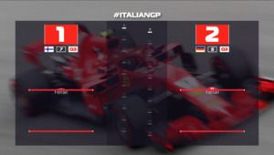 La parrilla de salida del GP de Italia de F1