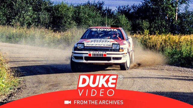 1990 World Rally Championship Carlos Sainz wins Rally Finland WRC