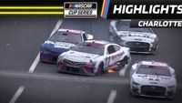 Chase Elliott y Denny Hamlin chocan en Charlotte Motor Speedway
