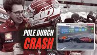 Crash: So hat Leclerc in Monaco die Pole erobert