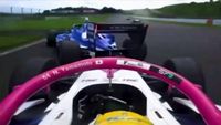 A bordo con Yamamoto al hacer contacto con Fenestraz en el Fuji Speedway