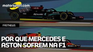 A razão do sofrimento de Mercedes e Aston