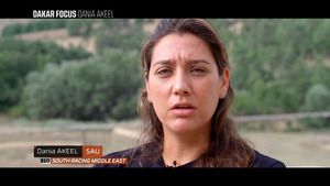 Dakar 2022: a fondo con Dania Akeel