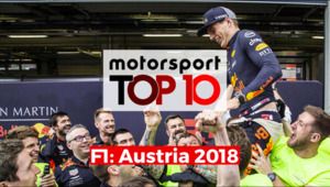 El Top 10: lo más destacado del GP de Austria de F1