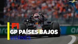 El viernes del  GP de Países Bajos de F1 2022
