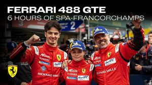 Zwycięskie Ferrari 488 GTE podczas 6 Hours of Spa-Francorchamps 2023