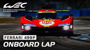 1000 Miles of Sebring 2023 - Ferrari 499P onboard