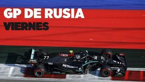 GP de Rusia F1 resumen del viernes