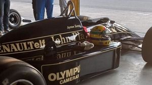 Imagens exclusivas das gravações da série de Senna