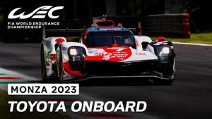 6 Hours of Monza 2023 - Trening 1, Toyota onboard