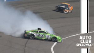 NASCAR Cup: Błąd Kyle'a Buscha na Auto Club Speedway