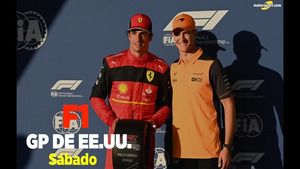 La calificación del GP de Estados Unidos F1 2022