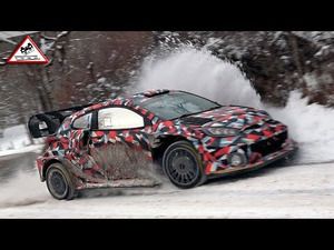 Testy przed Rajdem Monte Carlo 2022 - Sebastien Ogier i Benjamin Veillas