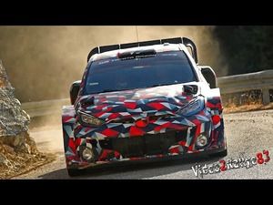 Elfyn Evans i Scott Martin - Testy przed Rajdem Monte-Carlo 2022