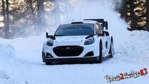 Testy przed Rajdem Monte Carlo 2024 - Gregoire Munster