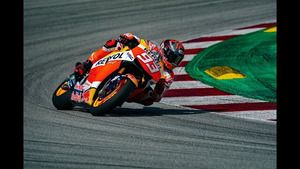 ¡Volvió Marc Márquez al circuito con la Honda!