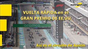 Vuelta rápida a Austin, sede del GP de Estados Unidos de F1 2023