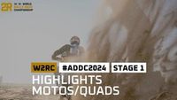 Abu Dhabi Desert Challenge 2024: Etap 1 - Motocykle i Quady