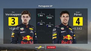 La parrilla de salida del GP de Portugal de Fórmula 1 2021