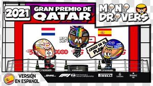 El GP de Qatar 2021 de F1 con la vision de los MiniDrivers