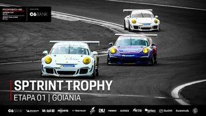 Porsche Cup: Assista à corrida da Sprint Trophy em Goiânia