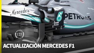 Actualizaciones de Mercedes F1