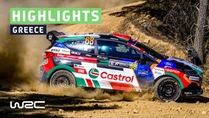 Rajd Akropolu 2025 - Piątek Junior WRC