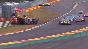 Choque en Lamborghini Super Trofeo Spa-Francorchamps