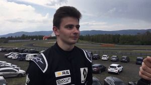 Albert Legutko po rundzie Renault Clio Cup Central Europe na Autodromie Most