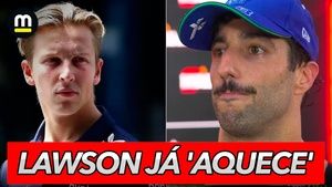 FIM DA LINHA para Ricciardo? LAWSON pronto na RB após tom de ADEUS de Daniel, que vive fim AMARGO...