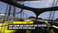 Un recorrido por el circuito de Sochi en realidad virtual