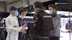 El test de Mercedes en Silverstone durante la pandemia