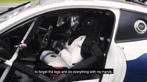 Las primeras vueltas de Alex Zanardi en Daytona