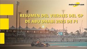 Resumen del viernes del GP de Abu Dhabi 2023 de F1