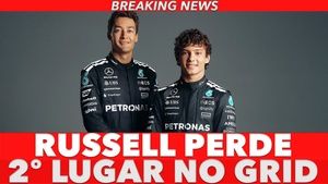 RUSSELL e ANTONELLI PUNIDOS e GEORGE PERDE 2º LUGAR no grid do Bahrein