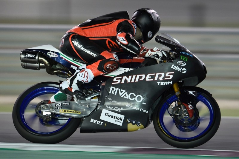 Moto3-Test in Katar: Romano Fenati knackt den Rundenrekord
