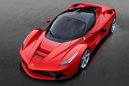 The LaFerrari unveiled at Geneva Auto Show