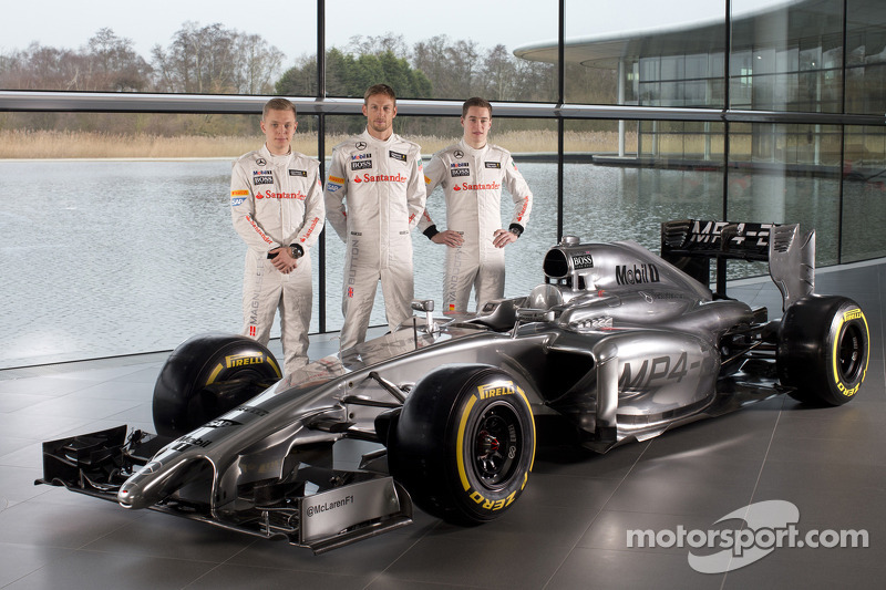 McLaren Mercedes first to launch 2014 car - the MP4-29