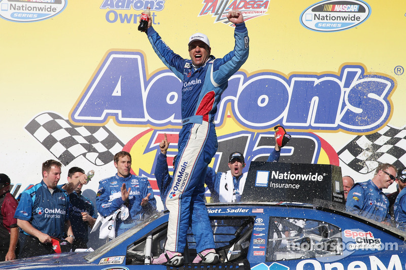 Sadler survives late-race carnage to win at Talladega