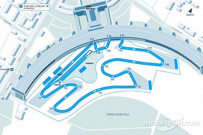 F&oacute;rmula E revela dise&ntilde;o de la pista alemana