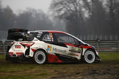 WRC Rally Monza: Ogier leads but Evans still on course for title