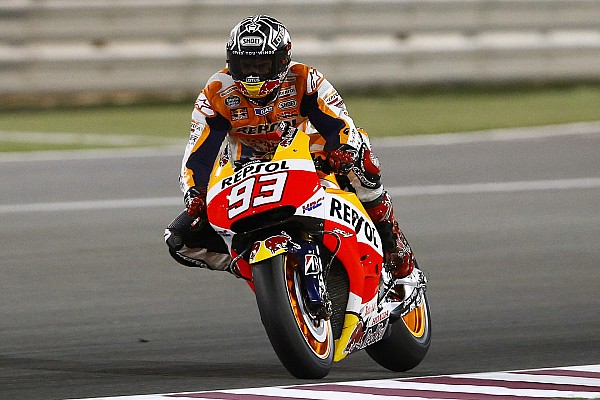 Márquez marca el ritmo en la apertura en Qatar