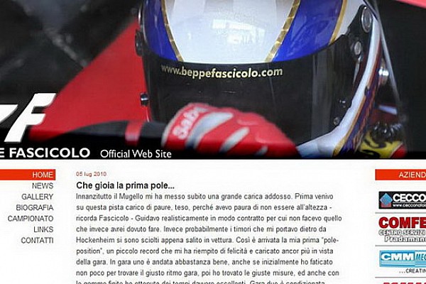 Nuovo sito web per Giuseppe Fascicolo