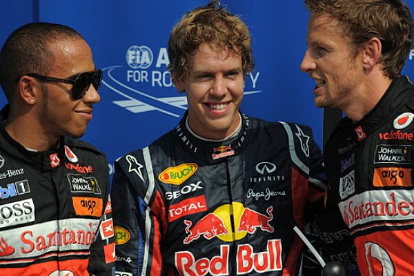 Vettel in pole, Schumy ottavo e Rosberg nono