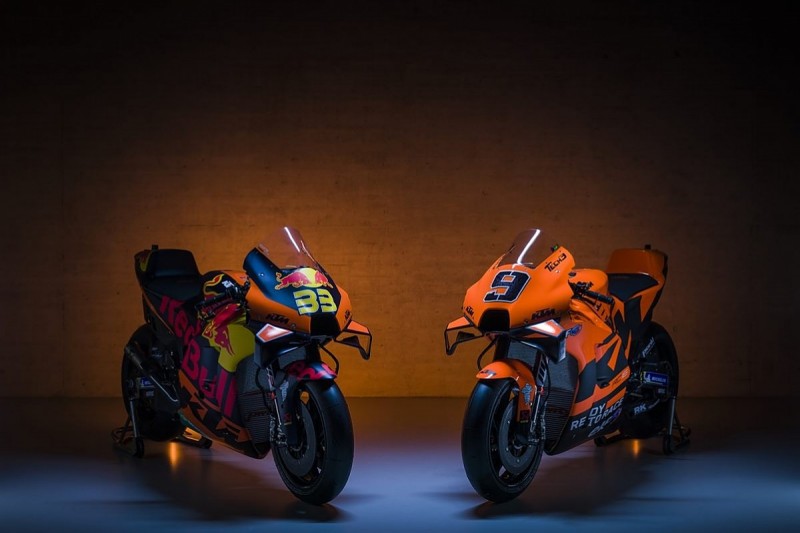 Tech3 unveils striking new MotoGP livery as KTM launches 2021 season