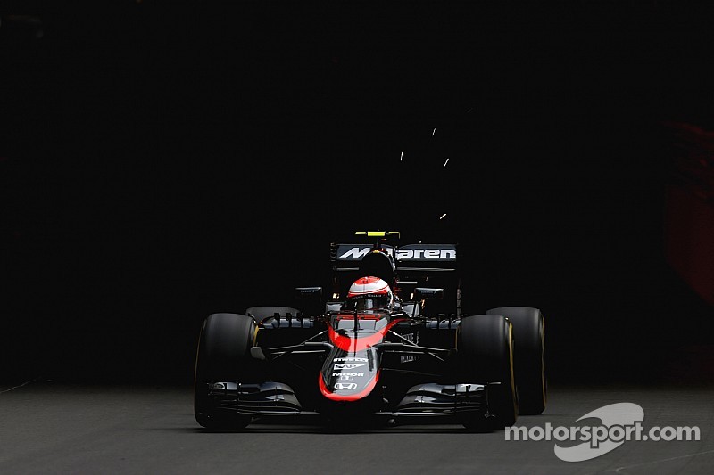 Button a tout donné physiquement pour les premiers points de McLaren